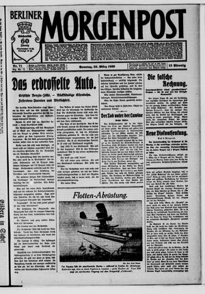 Berliner Morgenpost vom 23.03.1930
