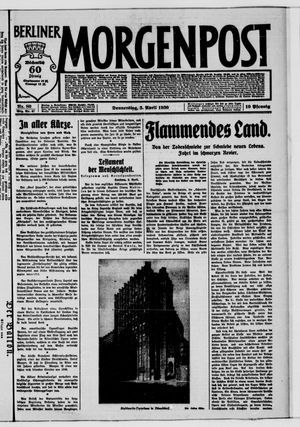 Berliner Morgenpost on Apr 3, 1930