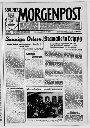 Berliner Morgenpost vom 22.04.1930