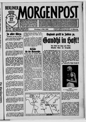 Berliner Morgenpost vom 06.05.1930