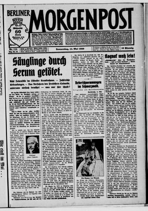 Berliner Morgenpost vom 15.05.1930
