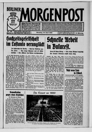 Berliner Morgenpost vom 10.06.1930