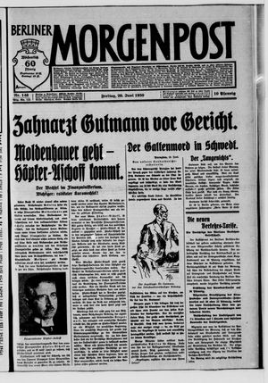 Berliner Morgenpost vom 20.06.1930