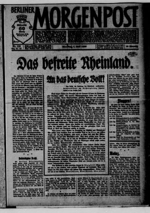 Berliner Morgenpost vom 01.07.1930