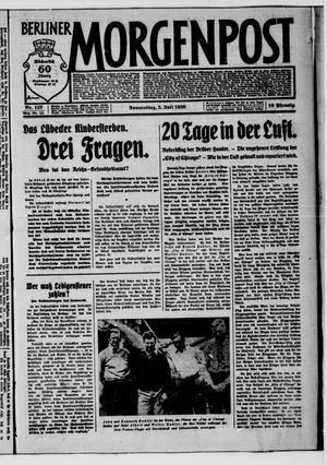 Berliner Morgenpost vom 03.07.1930
