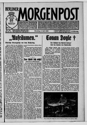 Berliner Morgenpost vom 08.07.1930