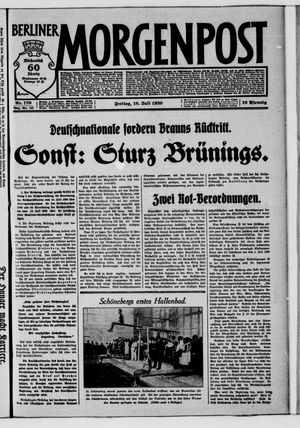 Berliner Morgenpost vom 18.07.1930