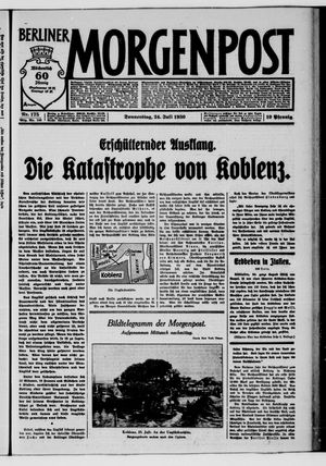 Berliner Morgenpost vom 24.07.1930