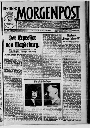 Berliner Morgenpost vom 30.08.1930