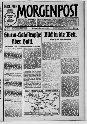 Berliner Morgenpost vom 05.09.1930
