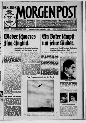 Berliner Morgenpost vom 20.09.1930