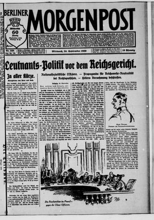 Berliner Morgenpost vom 24.09.1930