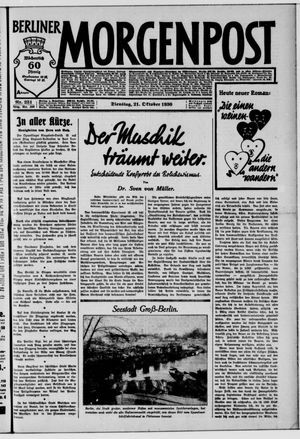 Berliner Morgenpost vom 21.10.1930