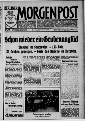 Berliner Morgenpost vom 26.10.1930