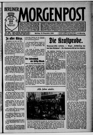 Berliner Morgenpost vom 12.12.1930