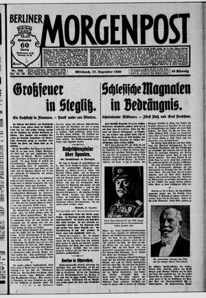 Berliner Morgenpost vom 17.12.1930