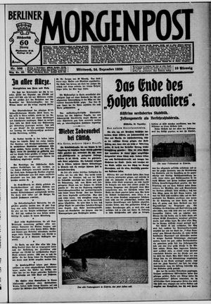 Berliner Morgenpost vom 24.12.1930