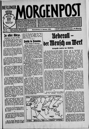 Berliner Morgenpost on Jan 3, 1931