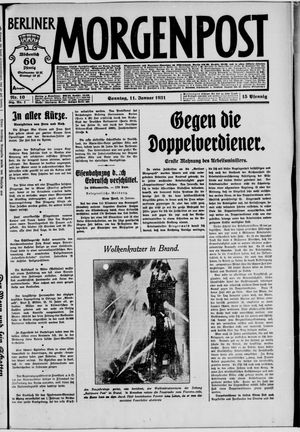 Berliner Morgenpost vom 11.01.1931