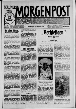 Berliner Morgenpost vom 12.02.1931