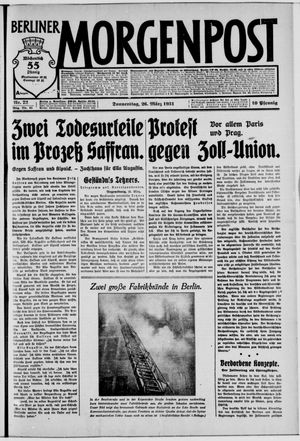 Berliner Morgenpost on Mar 26, 1931
