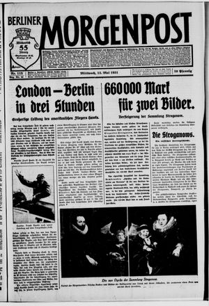 Berliner Morgenpost vom 13.05.1931