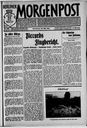 Berliner Morgenpost vom 30.05.1931