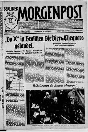 Berliner Morgenpost on Jun 6, 1931
