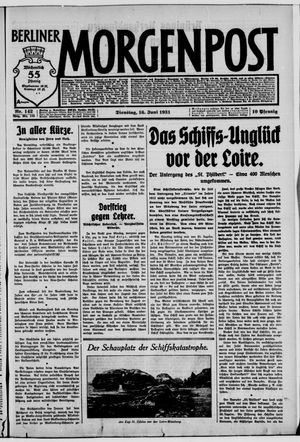 Berliner Morgenpost vom 16.06.1931