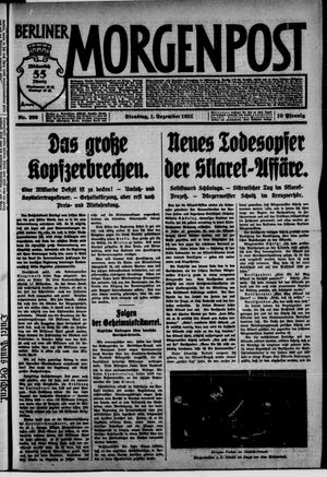 Berliner Morgenpost vom 01.12.1931