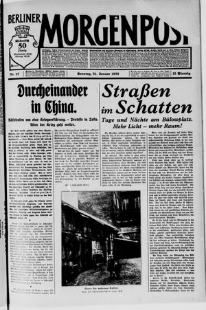 Berliner Morgenpost vom 31.01.1932