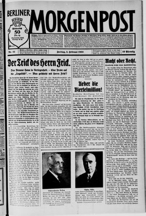 Berliner Morgenpost vom 05.02.1932