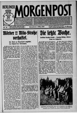 Berliner Morgenpost vom 05.03.1932