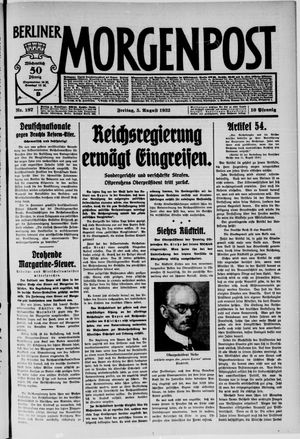Berliner Morgenpost vom 05.08.1932