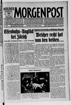 Berliner Morgenpost vom 18.12.1932