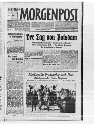 Berliner Morgenpost vom 19.03.1933