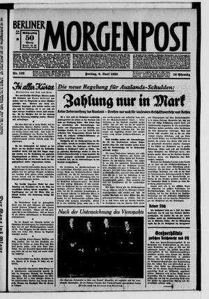 Berliner Morgenpost on Jun 9, 1933