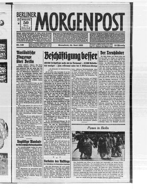 Berliner Morgenpost vom 24.06.1933