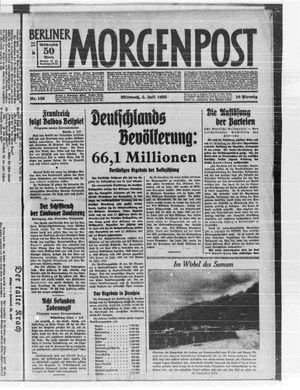 Berliner Morgenpost vom 05.07.1933