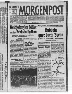 Berliner Morgenpost vom 07.07.1933