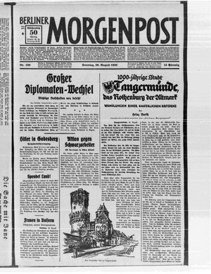 Berliner Morgenpost vom 20.08.1933