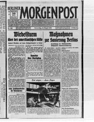 Berliner Morgenpost vom 24.08.1933