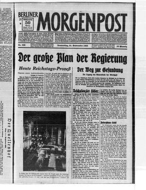 Berliner Morgenpost vom 21.09.1933