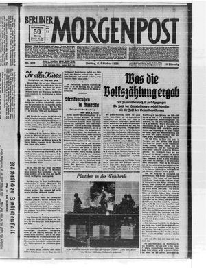 Berliner Morgenpost vom 06.10.1933