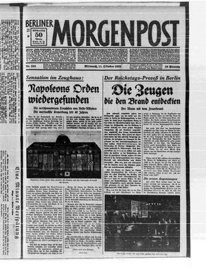 Berliner Morgenpost vom 11.10.1933