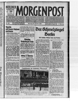 Berliner Morgenpost on Oct 22, 1933