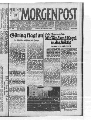 Berliner Morgenpost vom 05.11.1933