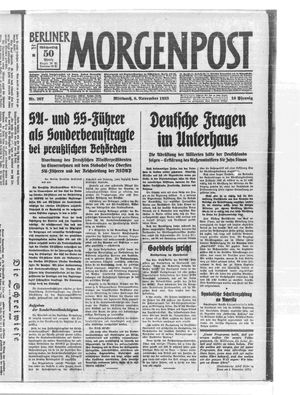 Berliner Morgenpost vom 08.11.1933