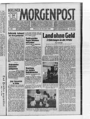 Berliner Morgenpost on Nov 29, 1933