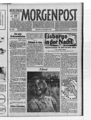 Berliner Morgenpost vom 03.12.1933